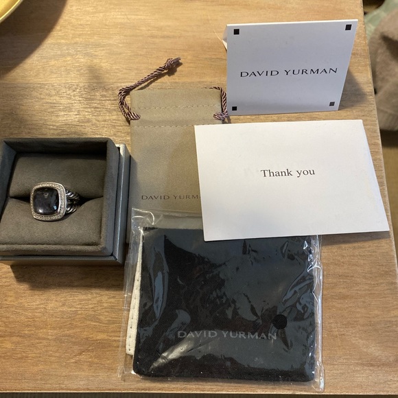 David Yurman Ring - Gorgeous Black Orchid + Diamonds - Picture 7 of 16